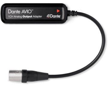 Audinate Dante AVIO 1CH Analog Output Adapter