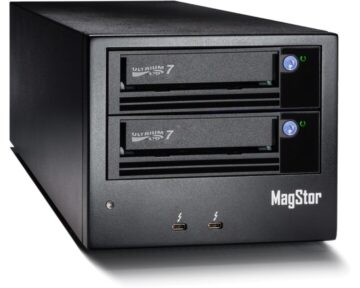 MagStor Dual LTO-7 drive [ Thunderbolt 3 ]