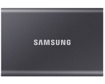 Samsung T7 portable SSD 500GB [ Titan Grey | USB-C ]