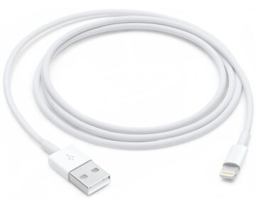 Apple Lightning to USB [ 1m ]