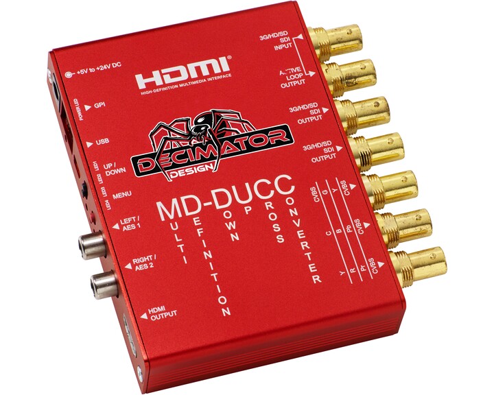 Decimator Design MD-DUCC Multi-Definition Up Down Cross Converter