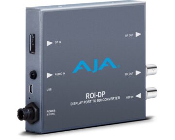 AJA ROI-DP Mini Converter [ Displayport to SDI with region of interest scaling ]
