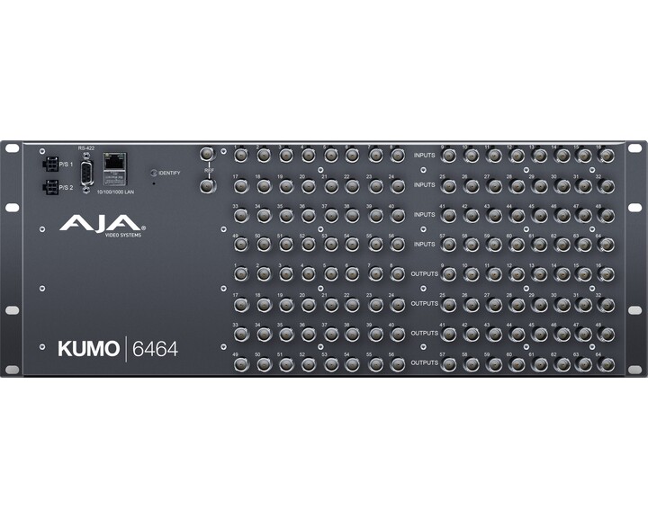 AJA Kumo 6464 3G/HD/SD 4RU SDI router 64x64
