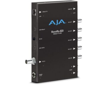 AJA RovoRX-SDI Mini Converter [ Receiver for rovocam with SDI and HDMI output ]