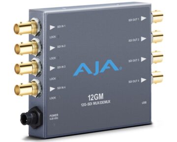 AJA 12GM Mini-Converter Muxer/DeMuxer [ 12G-SDI ]