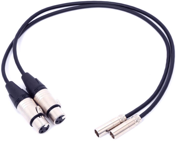 Blackmagic Design Mini XLR to XLR cableset [ Video Assist 4K ]