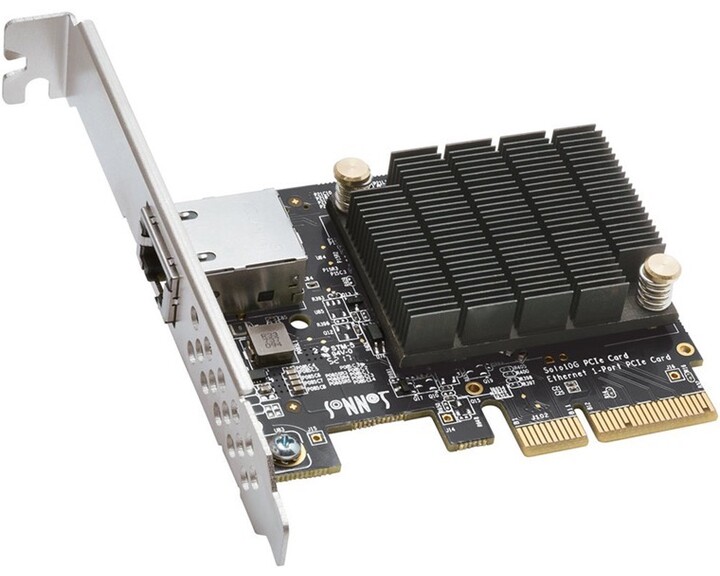 Sonnet Solo 10G Card [ 10GBaseT - PCIe ]