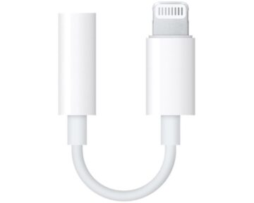 Apple Lightning naar minijack adapter