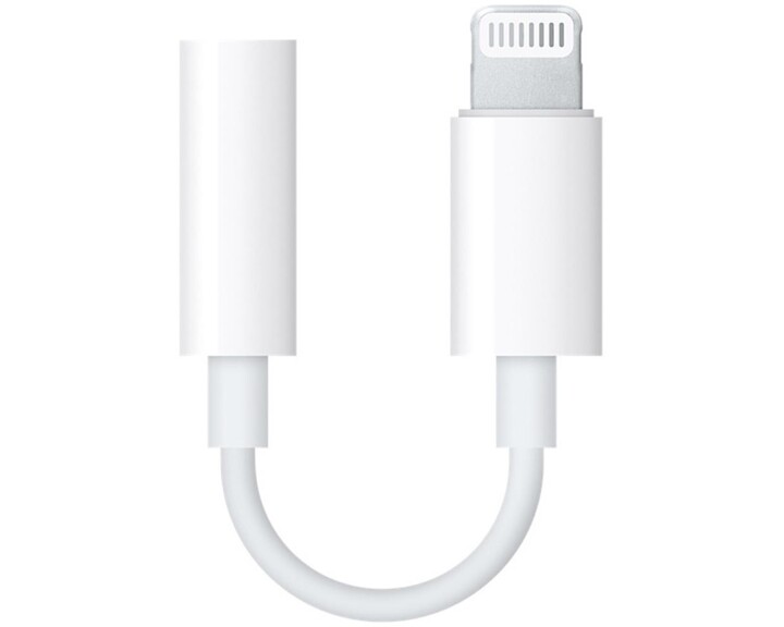 Apple Lightning naar minijack adapter