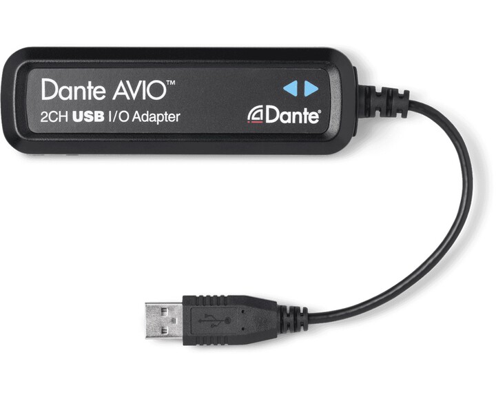 Audinate Dante AVIO 2CH USB I/O Adapter
