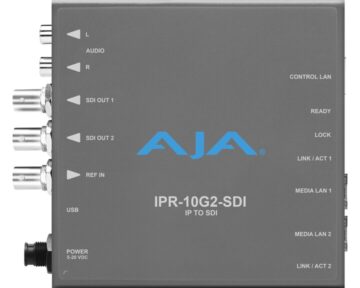 AJA IPR-10G2-SDI Mini Converter [ SMPTE 2110 to SDI ]