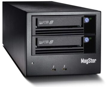 MagStor Dual LTO-8 drive [ Thunderbolt 3 ]