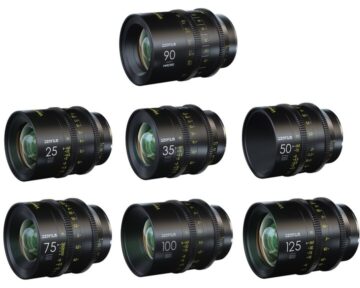 DZOFILM Vespid Prime Full Frame Kit 25, 35, 50, 75, 100, 125mm T2.1 en Macro 90mm T2.8 [ EF ]