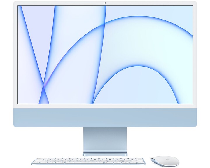 Apple iMac 24” M1 8-core CPU en 7-core GPU [ 8GB 256GB Blue ]