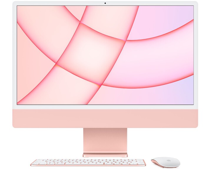 Apple iMac 24” M1 8-core CPU en 7-core GPU [ 8GB 256GB Pink ]
