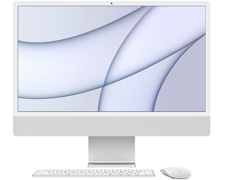 Apple iMac 24” M1 8-core CPU en 7-core GPU [ 8GB 256GB Silver ]