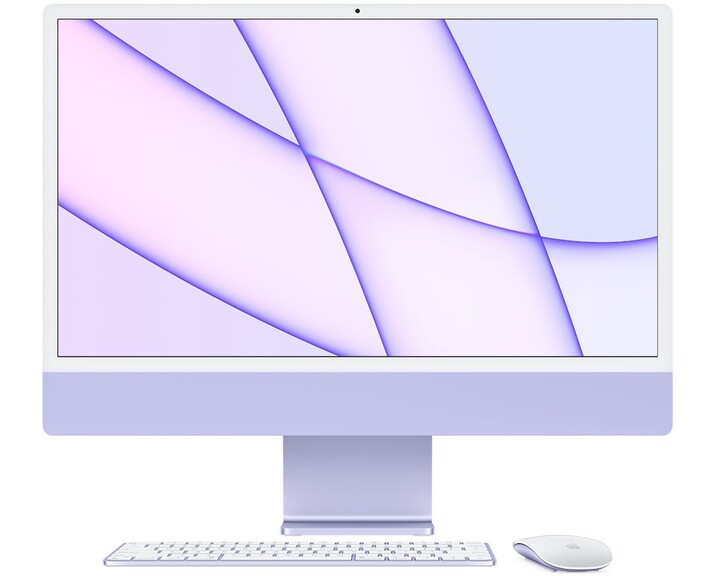 Apple iMac 24” M1 8-core CPU en 8-core GPU [ 8GB 512GB Purple ]