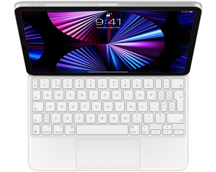 Apple Magic Keyboard White NL [ 11” iPad Pro | iPad Air ]