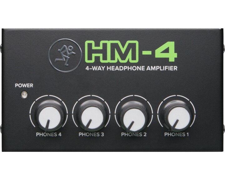 Mackie HM4 headphones amplifier [ 4 kanaals ]
