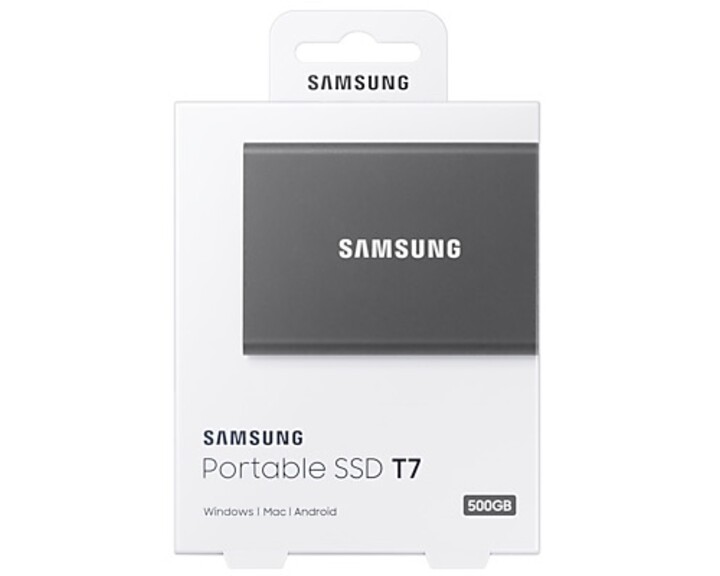 Samsung T7 portable SSD 2TB [ Titan Grey | USB-C ]