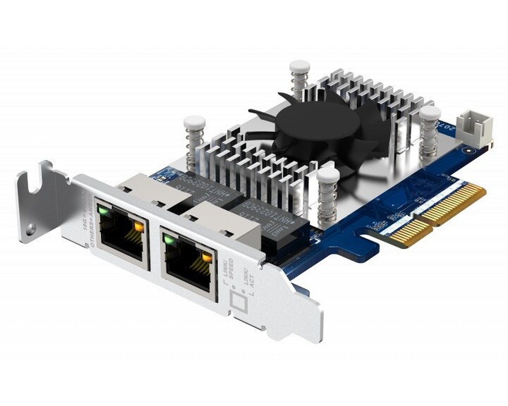 QNAP QXG-10G2TB 2x 10GBase-T expansion card [ PCIe Gen3 x4 ]