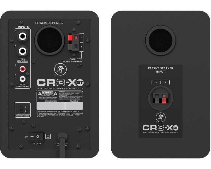 Mackie CR3-X Multimedia speakerset met bluetooth [ 2x 50W ]