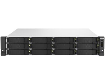 QNAP TS-h1887XU-RP 16GB 12x 3.5” | 6x 2.5” SATA [ Xeon 4c | 2x 2.5GbE | 2x 10GbE ]