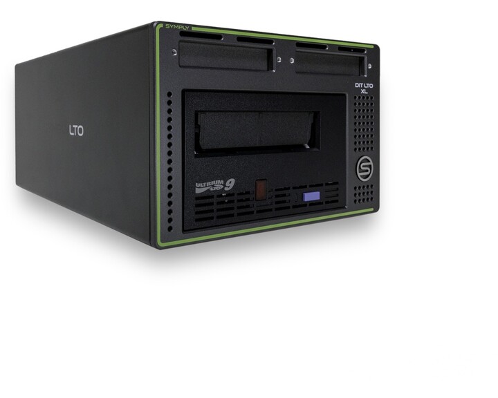 Symply DIT LTO Desktop LTO-9 Full Height 2x 2.5” SATA [ Thunderbolt 3 | SAS ]