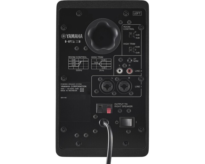 Yamaha HS3 Compact Powered Monitor Black [ per paar ]