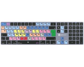 Logickeyboard TITAN Wireless Backlit keyboard Avid Media Composer UK
