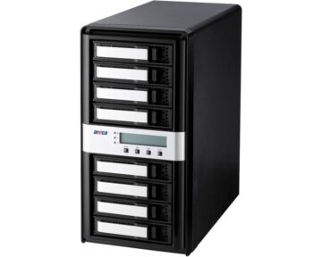 Areca 8050T3U-8 8-bay RAID Tower [ 2x TB3 ]