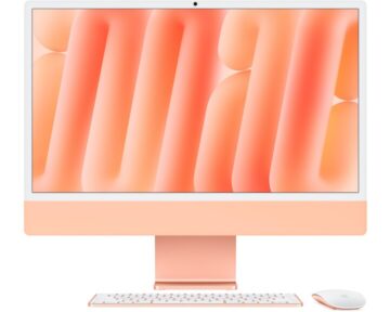 Apple iMac 24-inch M4 10-core CPU | 10-core GPU | 16GB | 512GB | Orange