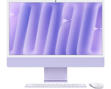 Apple iMac 24-inch M4 10-core CPU | 10-core GPU | 24GB | 512GB | Purple