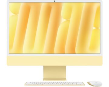 Apple iMac 24-inch M4 10-core CPU | 10-core GPU | 24GB | 512GB | Yellow