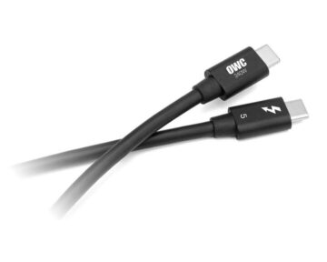 OWC Thunderbolt 5 USB-C kabel 0,8m [ 80Gbps 240W ]