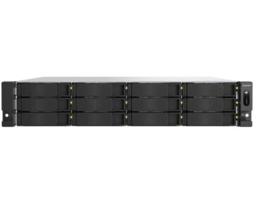 QNAP TS-h1277AXU-RP 16GB 12x 3.5” [ AMD 6c | 2x 2.5GbE | 2x 10GBase-T ]