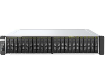 QNAP TDS-h2489FU R2 64GB 24x 2.5” U.2 NVMe [ Xeon Silver 16c | 4x 2.5GbE | 2x 25GbE ]
