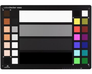 Calibrite ColorChecker Video XL with ColorChecker Studio