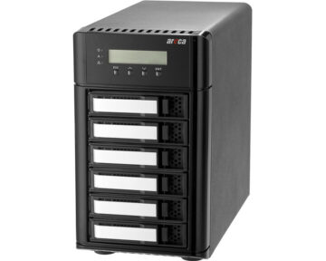 Areca ARC-8050T5U-6N Thunderbolt 5 RAID tower