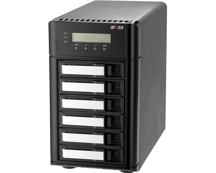 Areca ARC-8050T5U-6N Thunderbolt 5 RAID tower