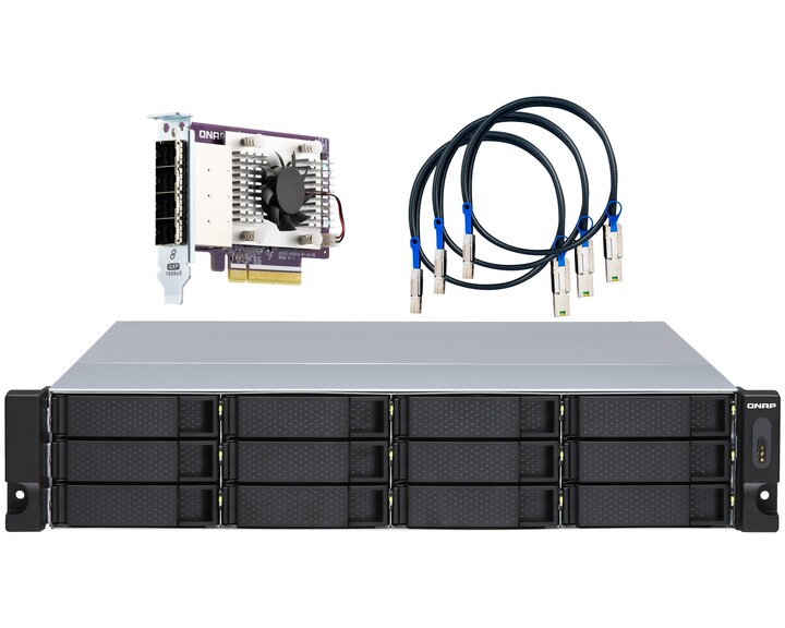QNAP TL-R1200S-RP 12 Bay JBOD PCIe Expansion